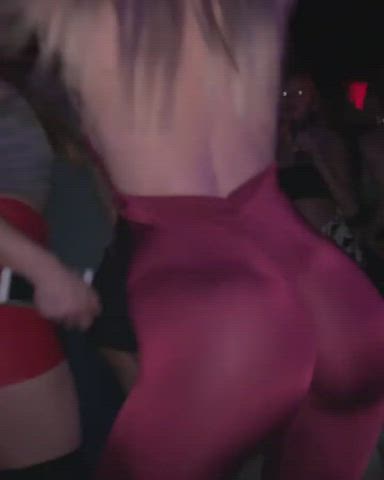 clothed dancing exhibitionist latina non-nude public tight clip