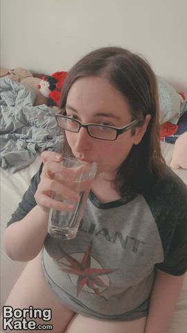 Remember to stay hydrated (so you can piss all over me)