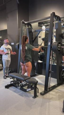 ass fitness muscles clip