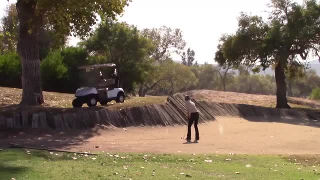 the fairway bunker shot