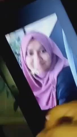 Cum Hijab Indian Masturbating Tribute clip