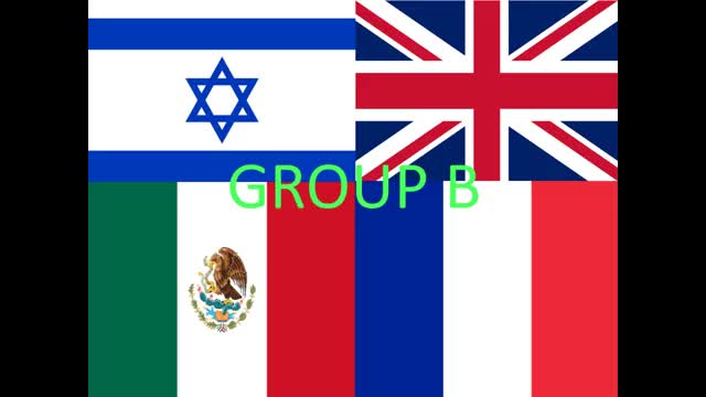 Introducing Group B: Israel, Mexico, United Kingdom, France