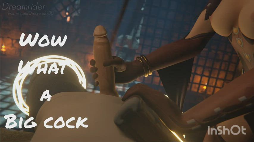 3D Animation Caption Cuckold Femdom Interracial Overwatch clip
