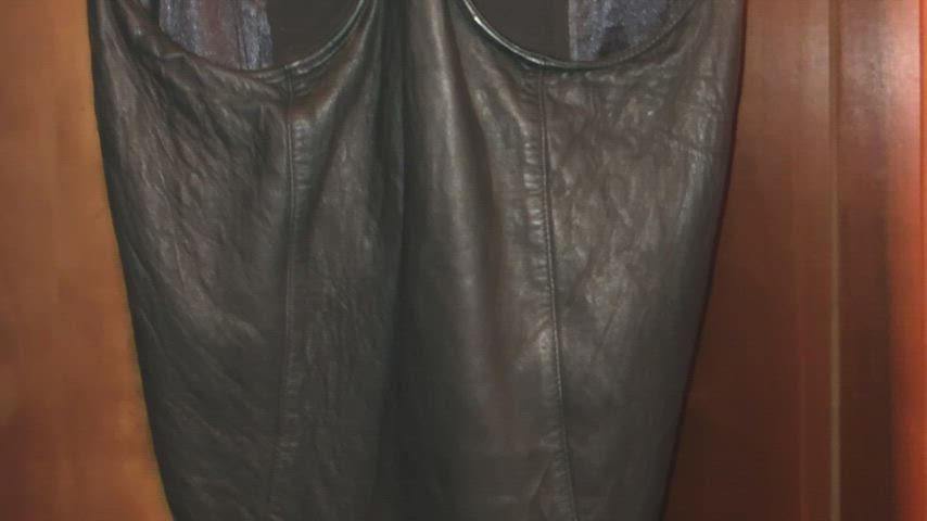 Fetish Leather Topless clip