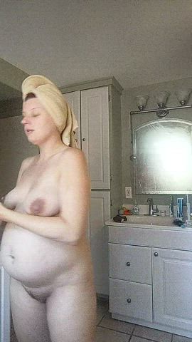 amateur milf massage onlyfans pawg pregnant shower tits clip