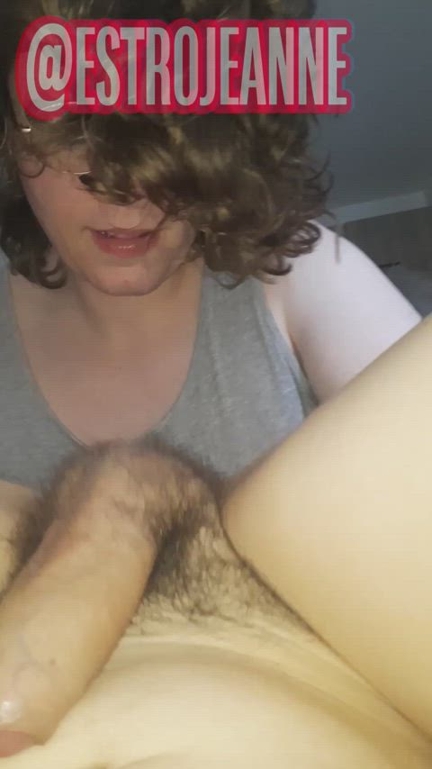 balls sucking curly hair femboy french glasses long tongue nerd shemale sissy trans