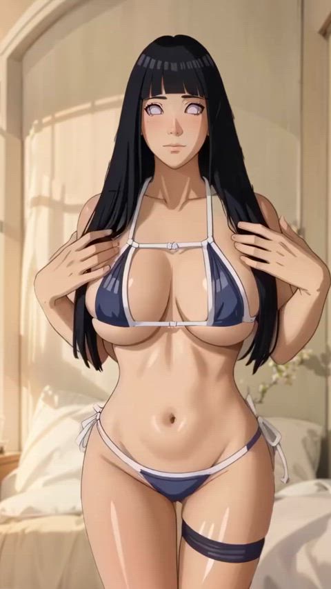 animation anime big tits bikini bouncing bouncing tits ecchi hentai micro bikini