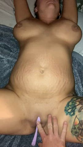 amateur big tits boobs homemade hotwife milf natural tits pov pussy tits clip