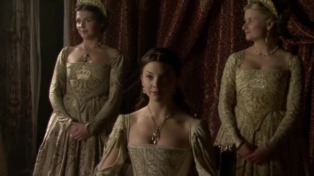 Anne Boleyn in white