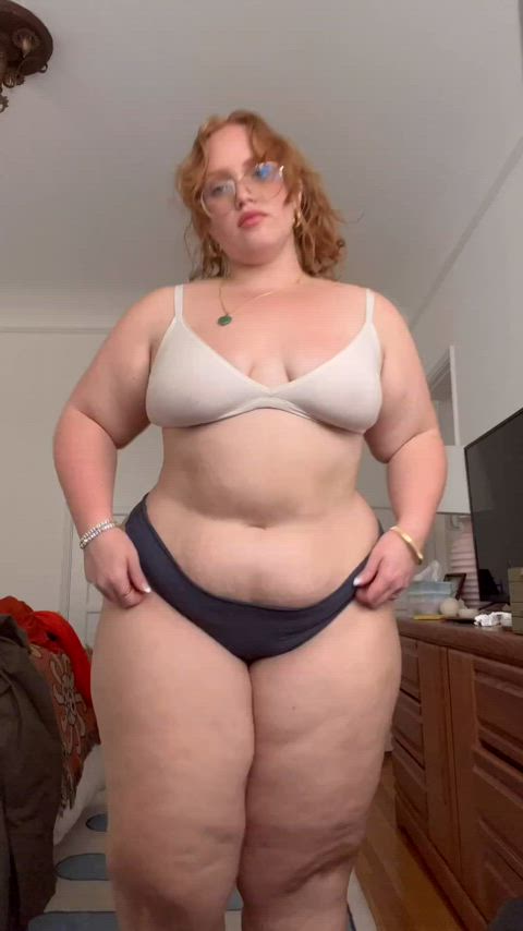 bbw bra non-nude panties clip