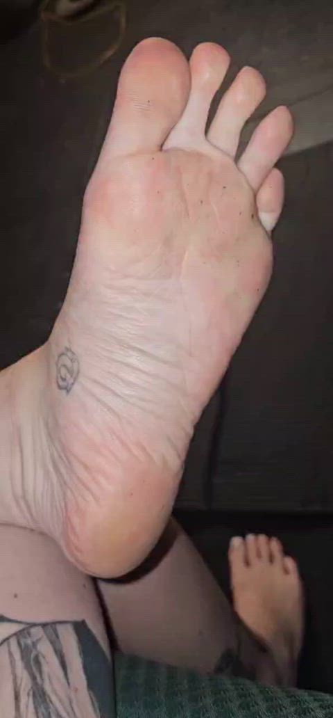 Clean them up now foot freak!!