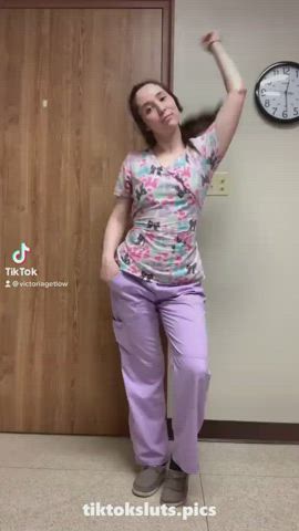 Anal Ass Brunette Masturbating Nurse Riding Small Tits TikTok Toy clip