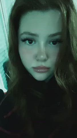 redhead teen tiktok clip