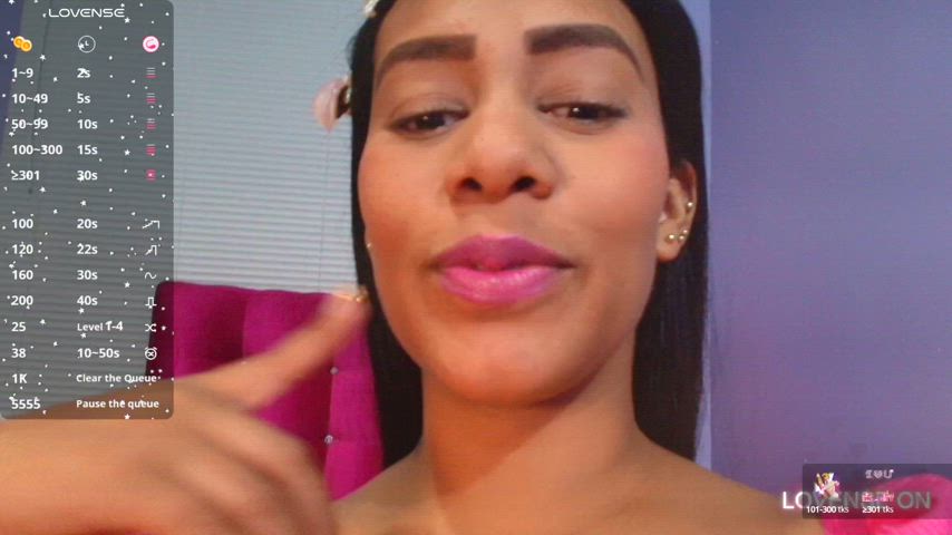 big tits cam camgirl ebony seduction sensual tits webcam clip