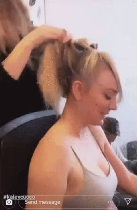 blonde dirty blonde kaley cuoco clip