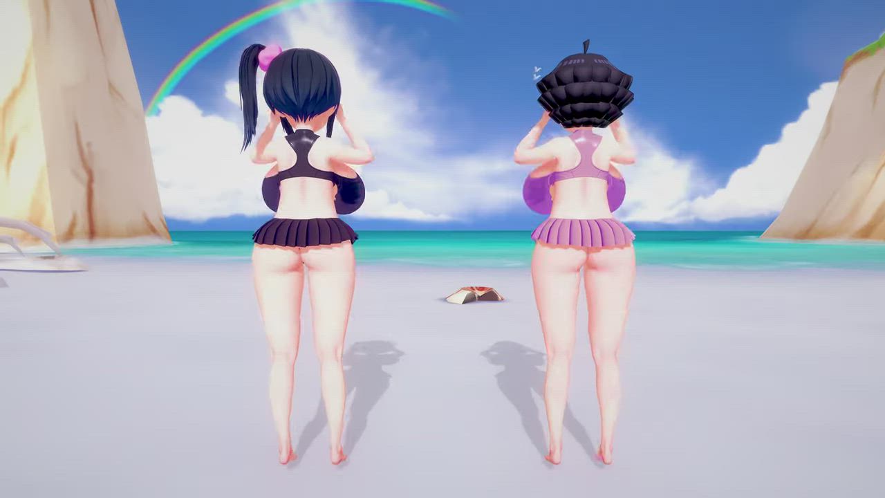 3D Animation Bubble Butt Jiggling clip