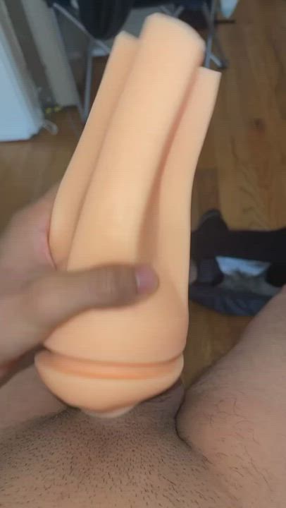 Masturbating Pussy Thick Cock clip