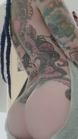 Big Ass Tattoo Tease clip