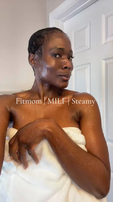 big tits ebony fit fitness milf natural tits onlyfans sexy shower wet ebony-girls