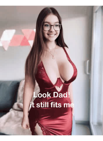 big tits caption daddy daughter clip