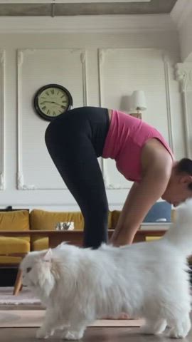 Alia Bhatt teasing her fans with her yoga skills