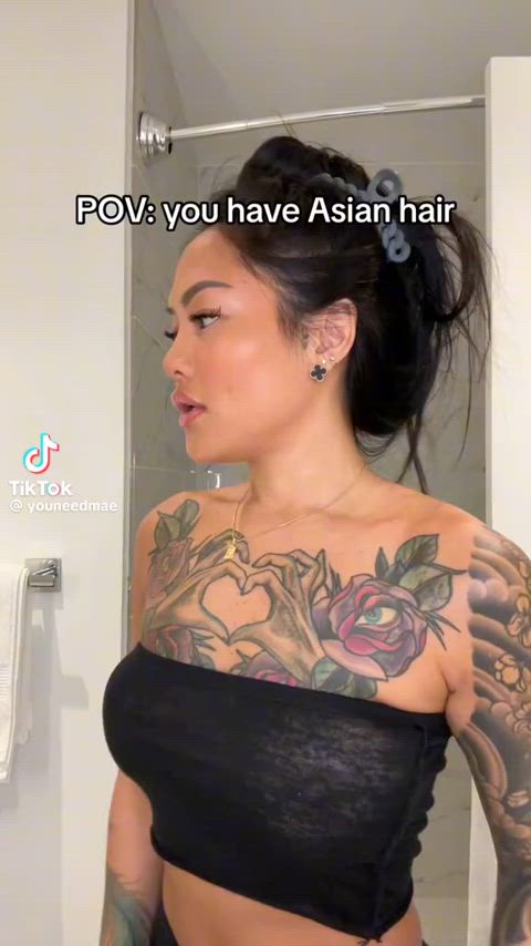 asian see through clothing tits clip
