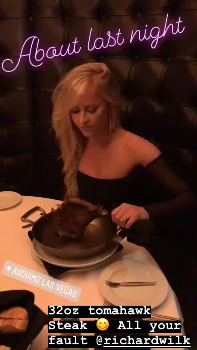 Summer rae gobbles down thick meat
