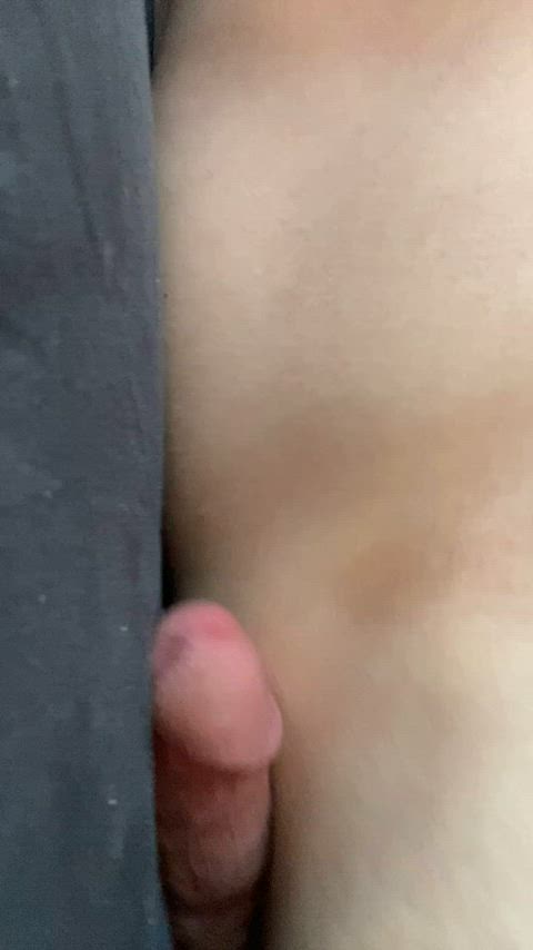 Girlfriend is asleep. Time to cum