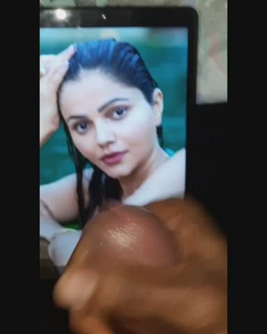 Bikini Babe Rubina Dilaik Cumtribute ahh!!