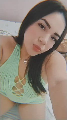 eye contact kiss latina model mom seduction sensual webcam clip