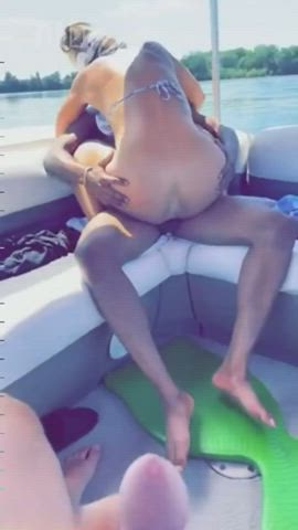 ♠️Cuck Couple Invite Black King Onto Boat♠️ Full Video Available (Message/Chat