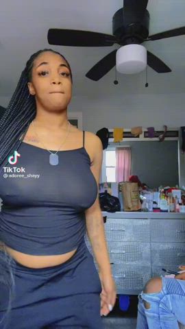 big tits braless ebony nipple nipple piercing nipples see through clothing clip