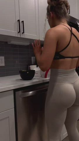 Ass Gym Leggings Yoga Pants clip