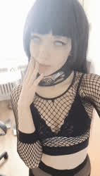 Ahegao Brunette Cosplay clip