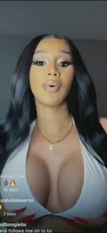 big tits cardi b celebrity clip