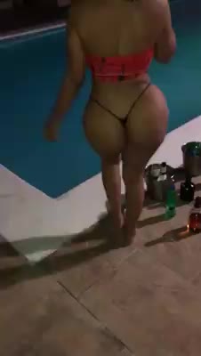 Dancing on the pool
