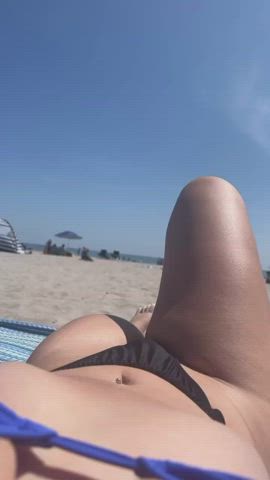 Beach Bikini Feet clip