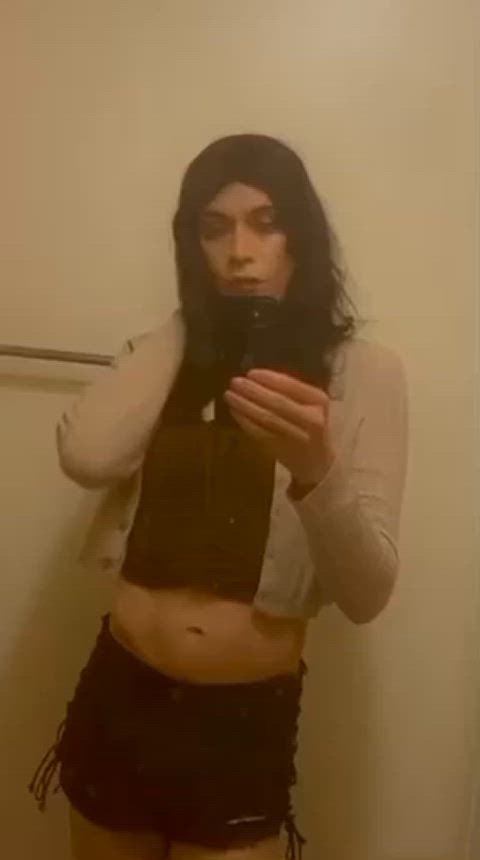 jean shorts latina selfie sexy shorts slutty trans transexual transgender latinas