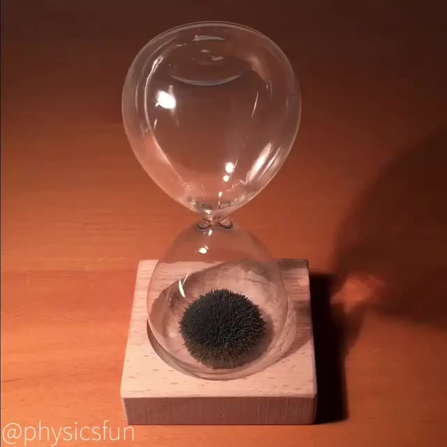 Magnetic Sand Hourglass