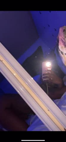 Back Arched Ebony Selfie Thick Twerking clip