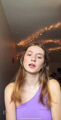 armpits clothed cute non-nude ponytail pretty tiktok clip