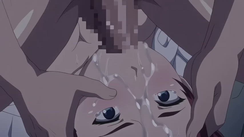 animation censored cum cum in mouth face fuck hentai clip