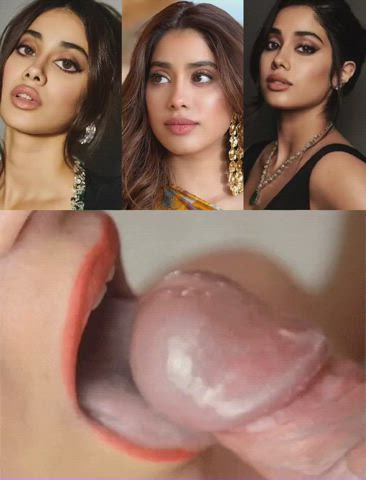 Let me suck u for goddess jhanvi and other Bollywood actress