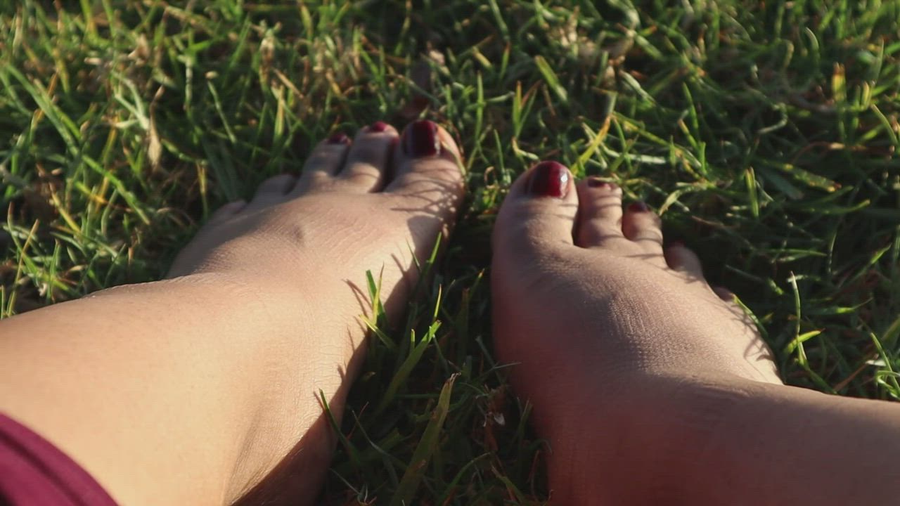 Feet Feet Fetish Outdoor clip