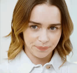Emilia Clarke busted staring at you...