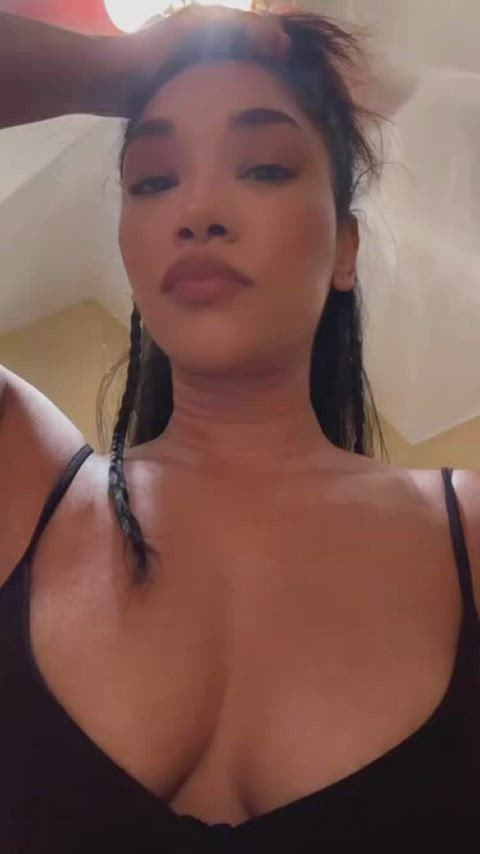 big tits boobs ebony clip