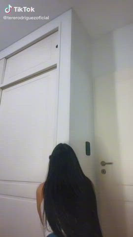 amateur big ass brunette homemade jiggling tiktok clip