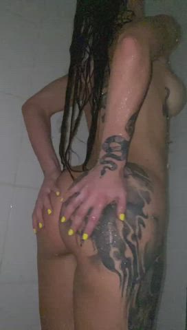 Ass Shower Tattoo Porn❤️‍??