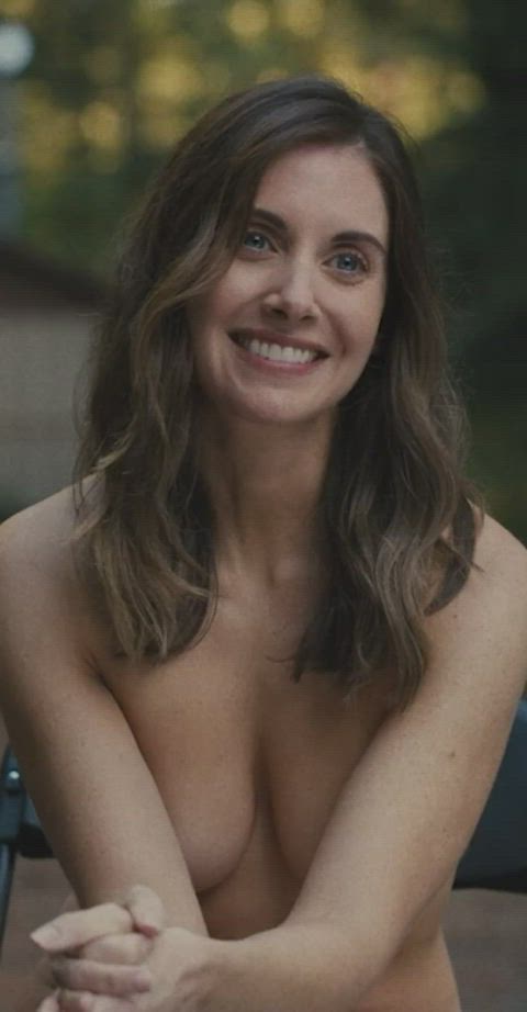 alison brie boobs nude clip