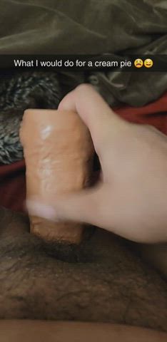 Dildo Hairy Pussy Hotwife Masturbating clip